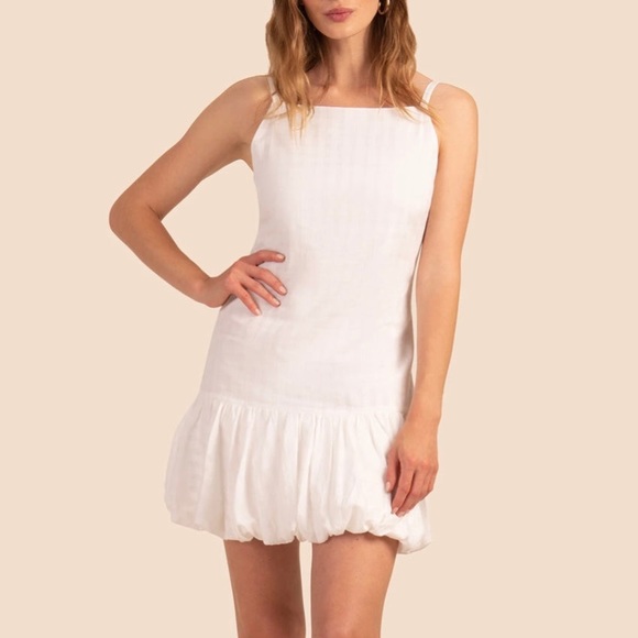 Trina Turk Cherish dress in white NWT